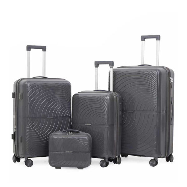 Luggage set 4bags silicone rubber - Image 3