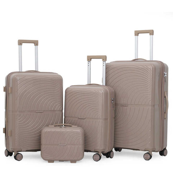Luggage set 4bags silicone rubber - Image 2